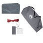 vidaXL Tarp Grau und Orange 400x294 cm Wasserdicht vidaXL Tarp Grau und Orange 400x294 cm Wasserdicht