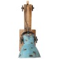 vidaXL Wandleuchte 25 W Blau 96x15x20 cm E27 vidaXL Wandleuchte 25 W Blau 96x15x20 cm E27