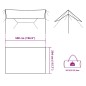 vidaXL Tarp Blau 500x294 cm Wasserdicht vidaXL Tarp Blau 500x294 cm Wasserdicht