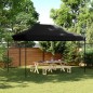 vidaXL Partyzelt Faltbar Pop-Up Schwarz 440x292x315 cm vidaXL Partyzelt Faltbar Pop-Up Schwarz 440x292x315 cm
