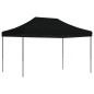 vidaXL Partyzelt Faltbar Pop-Up Schwarz 440x292x315 cm vidaXL Partyzelt Faltbar Pop-Up Schwarz 440x292x315 cm