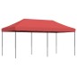 vidaXL Partyzelt Faltbar Pop-Up Burgunderrot 580x292x315 cm vidaXL Partyzelt Faltbar Pop-Up Burgunderrot 580x292x315 cm