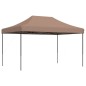 vidaXL Partyzelt Faltbar Pop-Up Braun 440x292x315 cm vidaXL Partyzelt Faltbar Pop-Up Braun 440x292x315 cm