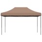 vidaXL Partyzelt Faltbar Pop-Up Braun 440x292x315 cm vidaXL Partyzelt Faltbar Pop-Up Braun 440x292x315 cm