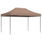 vidaXL Partyzelt Faltbar Pop-Up Braun 440x292x315 cm vidaXL Partyzelt Faltbar Pop-Up Braun 440x292x315 cm