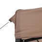 vidaXL Partyzelt Faltbar Pop-Up Braun 440x292x315 cm vidaXL Partyzelt Faltbar Pop-Up Braun 440x292x315 cm