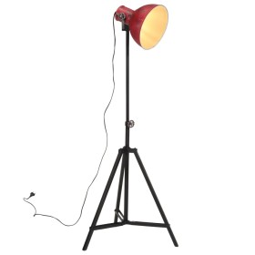 vidaXL Stehleuchte 25 W Rot 61x61x90/150 cm E27