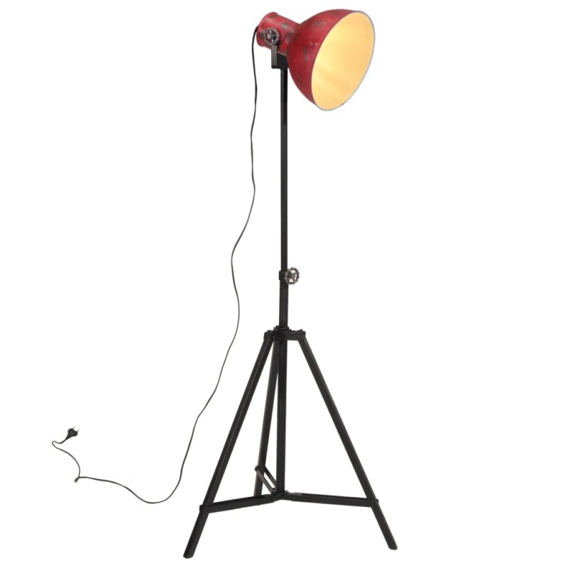 vidaXL Stehleuchte 25 W Rot 61x61x90/150 cm E27 vidaXL Stehleuchte 25 W Rot 61x61x90/150 cm E27
