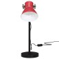 vidaXL Schreibtischlampe 25 W Rot 17x17x60 cm E27 vidaXL Schreibtischlampe 25 W Rot 17x17x60 cm E27
