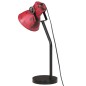 vidaXL Schreibtischlampe 25 W Rot 17x17x60 cm E27 vidaXL Schreibtischlampe 25 W Rot 17x17x60 cm E27