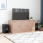 vidaXL TV-Schrank Rosa 99x39x44 cm Stahl vidaXL TV-Schrank Rosa 99x39x44 cm Stahl