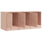 vidaXL TV-Schrank Rosa 99x39x44 cm Stahl vidaXL TV-Schrank Rosa 99x39x44 cm Stahl