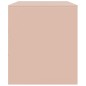 vidaXL TV-Schrank Rosa 99x39x44 cm Stahl vidaXL TV-Schrank Rosa 99x39x44 cm Stahl