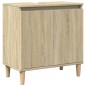 vidaXL Waschbeckenunterschrank Sonoma-Eiche 58x33x60 cm Holzwerkstoff vidaXL Waschbeckenunterschrank Sonoma-Eiche 58x33x60 cm Holzwerkstoff