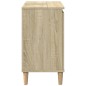 vidaXL Waschbeckenunterschrank Sonoma-Eiche 58x33x60 cm Holzwerkstoff vidaXL Waschbeckenunterschrank Sonoma-Eiche 58x33x60 cm Holzwerkstoff