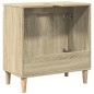 vidaXL Waschbeckenunterschrank Sonoma-Eiche 58x33x60 cm Holzwerkstoff vidaXL Waschbeckenunterschrank Sonoma-Eiche 58x33x60 cm Holzwerkstoff