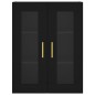 Highboard Schwarz 69,5x34x180 cm Holzwerkstoff Highboard Schwarz 69,5x34x180 cm Holzwerkstoff