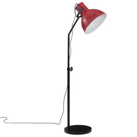 vidaXL Stehleuchte 25 W Rot 30x30x90-150 cm E27