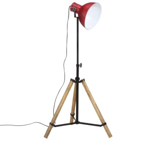 vidaXL Stehleuchte 25 W Rot 75x75x90-150 cm E27