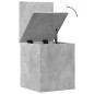 vidaXL Truhe Betongrau 40x42x46 cm Holzwerkstoff vidaXL Truhe Betongrau 40x42x46 cm Holzwerkstoff