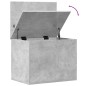 vidaXL Truhe Betongrau 60x42x46 cm Holzwerkstoff vidaXL Truhe Betongrau 60x42x46 cm Holzwerkstoff