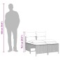 vidaXL 4-tlg. Garten-Sofagarnitur mit Kissen Braun Poly Rattan vidaXL 4-tlg. Garten-Sofagarnitur mit Kissen Braun Poly Rattan