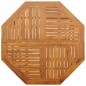 vidaXL Gartentisch Klappbar Ø110x75 cm Massivholz Akazie vidaXL Gartentisch Klappbar Ø110x75 cm Massivholz Akazie