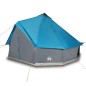 vidaXL Tipi-Familienzelt 12 Personen Blau Wasserdicht vidaXL Tipi-Familienzelt 12 Personen Blau Wasserdicht
