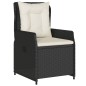 vidaXL 9-tlg. Garten-Essgruppe mit Kissen Schwarz Poly Rattan vidaXL 9-tlg. Garten-Essgruppe mit Kissen Schwarz Poly Rattan