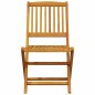 vidaXL 3-tlg. Bistro-Set Klappbar Massivholz Akazie vidaXL 3-tlg. Bistro-Set Klappbar Massivholz Akazie