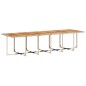 vidaXL 17-tlg. Garten-Essgruppe mit Kissen Beige Poly Rattan vidaXL 17-tlg. Garten-Essgruppe mit Kissen Beige Poly Rattan