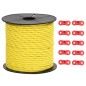 vidaXL Zeltleine Reflektierend mit Seilspannern 50 m 4 mm vidaXL Zeltleine Reflektierend mit Seilspannern 50 m 4 mm