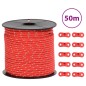 vidaXL Zeltleine Reflektierend mit Seilspannern 50 m 4 mm vidaXL Zeltleine Reflektierend mit Seilspannern 50 m 4 mm