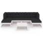 vidaXL 7-tlg. Garten-Lounge-Set mit Kissen Weiß Massivholz Kiefer vidaXL 7-tlg. Garten-Lounge-Set mit Kissen Weiß Massivholz Kiefer