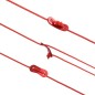 vidaXL Zeltleine Reflektierend mit Seilspannern 50 m 4 mm vidaXL Zeltleine Reflektierend mit Seilspannern 50 m 4 mm