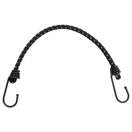 vidaXL Gummiseile Reflektierend mit Haken 10 Stk. 46 cm