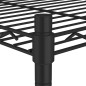 vidaXL Lagerregal mit 4 Böden und Rollen 90x35x142 cm Schwarz 200 kg vidaXL Lagerregal mit 4 Böden und Rollen 90x35x142 cm Schwarz 200 kg