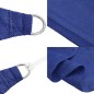 vidaXL Sonnensegel 160 g/m² Rechteckig Blau 3x4,5 m HDPE vidaXL Sonnensegel 160 g/m² Rechteckig Blau 3x4,5 m HDPE