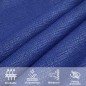 vidaXL Sonnensegel 160 g/m² Rechteckig Blau 3x4,5 m HDPE vidaXL Sonnensegel 160 g/m² Rechteckig Blau 3x4,5 m HDPE