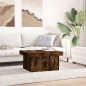 vidaXL Couchtisch Räuchereiche 100x55x40 cm Holzwerkstoff vidaXL Couchtisch Räuchereiche 100x55x40 cm Holzwerkstoff