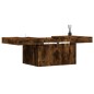 vidaXL Couchtisch Räuchereiche 100x55x40 cm Holzwerkstoff vidaXL Couchtisch Räuchereiche 100x55x40 cm Holzwerkstoff