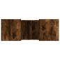 vidaXL Couchtisch Räuchereiche 100x55x40 cm Holzwerkstoff vidaXL Couchtisch Räuchereiche 100x55x40 cm Holzwerkstoff