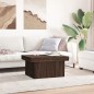 vidaXL Couchtisch Braun Eichen-Optik 100x55x40 cm Holzwerkstoff vidaXL Couchtisch Braun Eichen-Optik 100x55x40 cm Holzwerkstoff