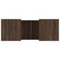 vidaXL Couchtisch Braun Eichen-Optik 100x55x40 cm Holzwerkstoff vidaXL Couchtisch Braun Eichen-Optik 100x55x40 cm Holzwerkstoff