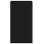 vidaXL Nachttisch Schwarz 35x34x65 cm Holzwerkstoff vidaXL Nachttisch Schwarz 35x34x65 cm Holzwerkstoff