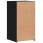 vidaXL Nachttisch Schwarz 35x34x65 cm Holzwerkstoff vidaXL Nachttisch Schwarz 35x34x65 cm Holzwerkstoff