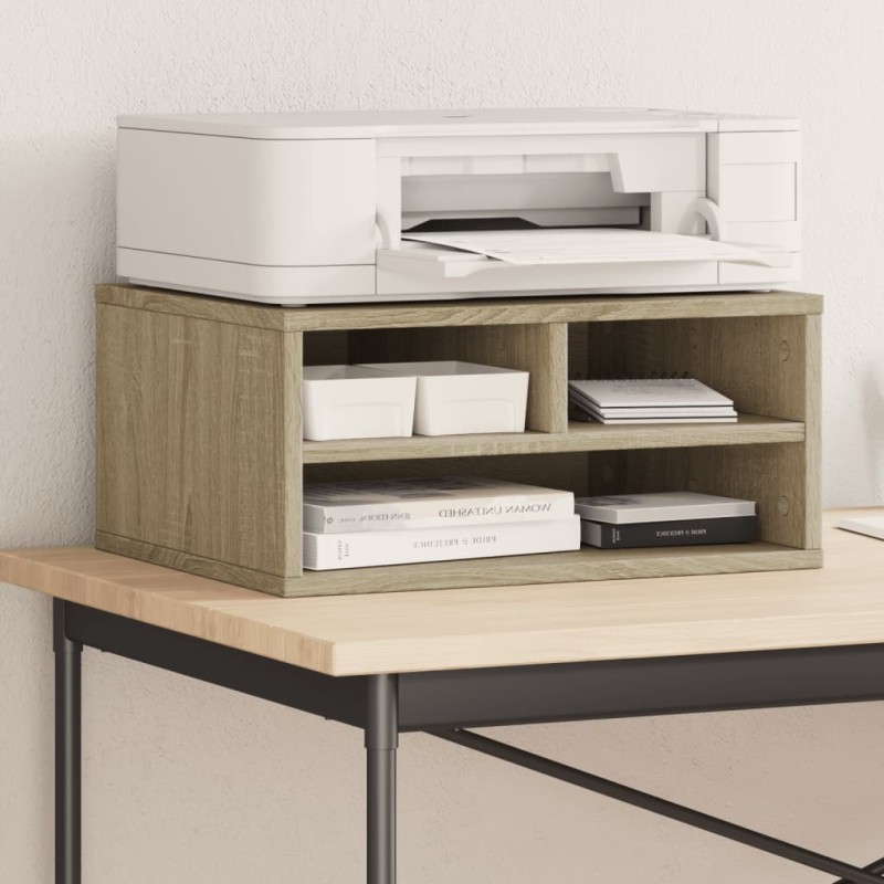 vidaXL Druckerständer Sonoma-Eiche 49x40x22,5 cm Holzwerkstoff vidaXL Druckerständer Sonoma-Eiche 49x40x22,5 cm Holzwerkstoff
