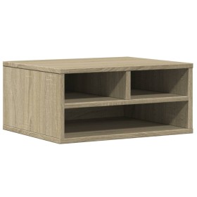 vidaXL Druckerständer Sonoma-Eiche 49x40x22,5 cm Holzwerkstoff