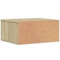 vidaXL Druckerständer Sonoma-Eiche 49x40x22,5 cm Holzwerkstoff vidaXL Druckerständer Sonoma-Eiche 49x40x22,5 cm Holzwerkstoff