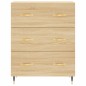 vidaXL Highboard Sonoma-Eiche 69,5x34x180 cm Holzwerkstoff vidaXL Highboard Sonoma-Eiche 69,5x34x180 cm Holzwerkstoff